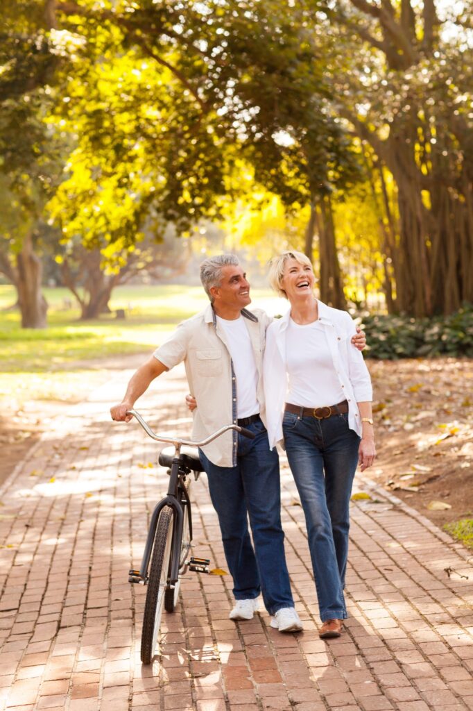 mid age couple